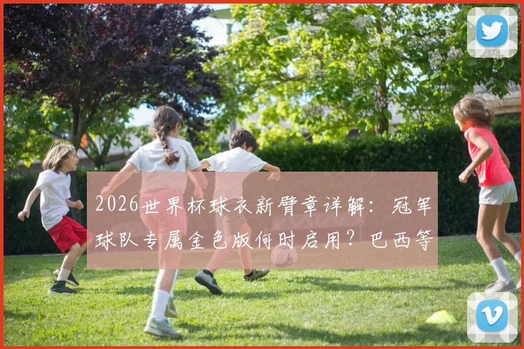 2026世界杯球衣新臂章详解：冠军球队专属金色版何时启用？巴西等队能否佩戴及购买指南